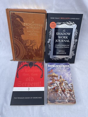 The Penguin Book of Exorcisms, An Encyclopedia Of Tolkien, The Shadow Work Journ