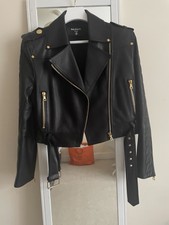 Balmain Leather Biker Jacket