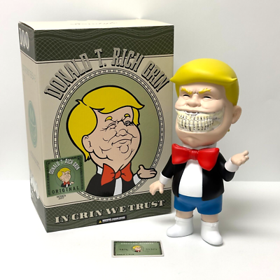 Donald T Rich Original Grin by Ron English Popaganda x Mindstyle