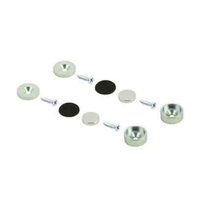 Master Magnet 16lb. Pull Rare Earth Powerful Magnets Latch Kit for Cabinet Doors