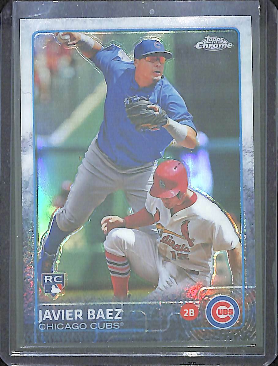 2015 Topps Chrome Rookie Refractor #89 Javier Baez