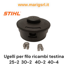 coppia Ugello o bussola STHIL per uscita Filo testina 25-2 30-2 40-2 40-4 ricamb