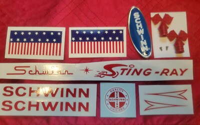 SCHWINN BICENTENNIAL STING-RAY DRESS UP KIT