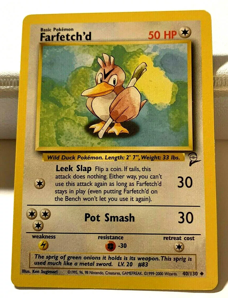 farfetch'd care guide!