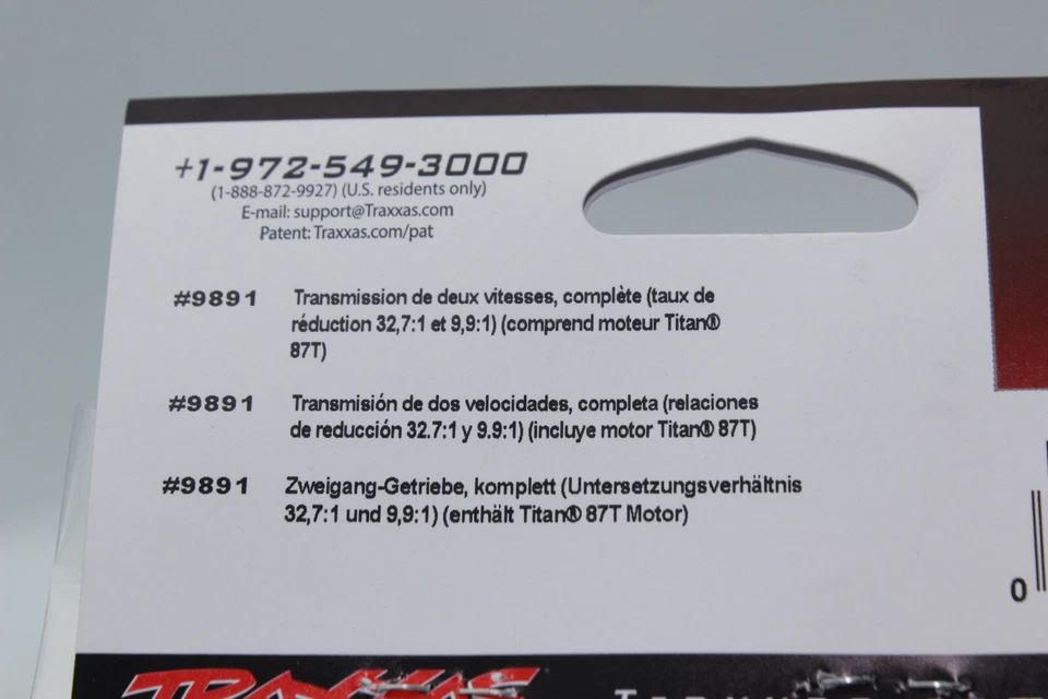 Traxxas 9891 2 Gang Getriebe Kit Komplett TRX 4 M Crawler 1:18 NEU OVP - Bild 4 von 4