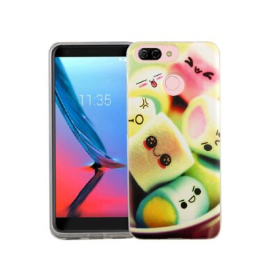 ZTE Blade V9 Vita Hülle Case Handy Cover Schutz Tasche Schutzhülle Bumper Bunt