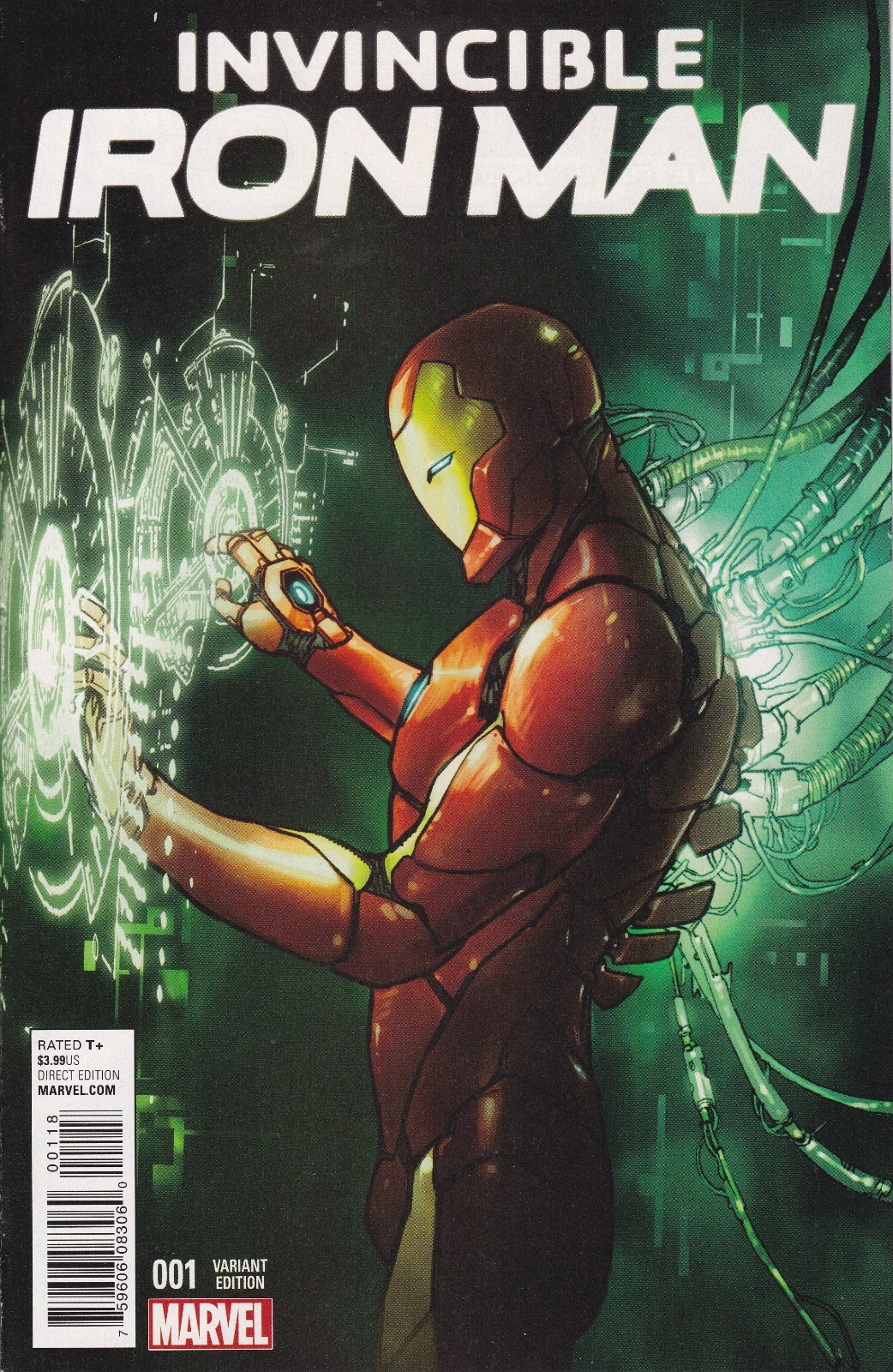 INVINCIBLE IRON MAN (2015) #1 - Young Guns VARIANT Cover