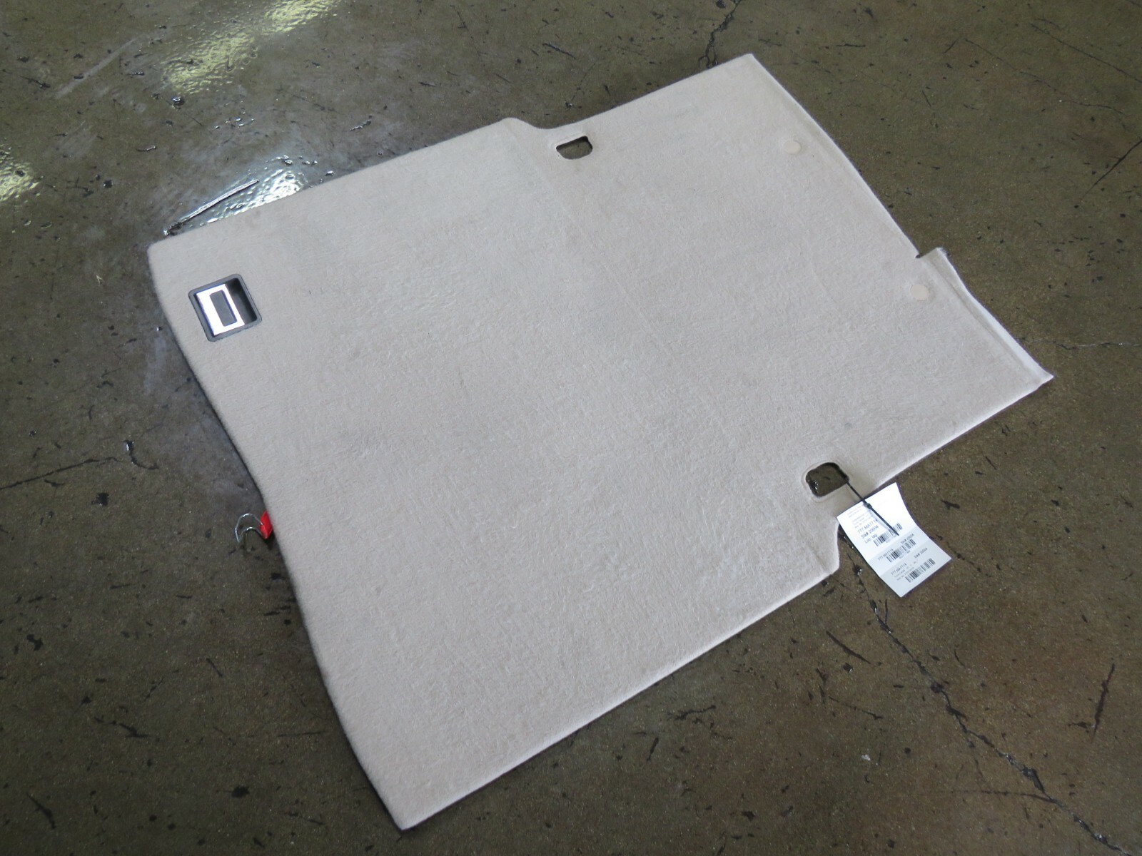 2014 Maserati Quattroporte, Trunk Carpet Floor, Tan, Used, P/N 670019076
