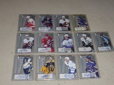 2005-06 HOCKEY CARD LOT FLEER HOT PROSPECTS PRIZED AUTOGRAPH AUTO SIGNED NHL 999