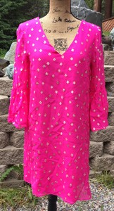 lilly pulitzer caroline silk tunic dress