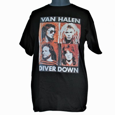 van halen diver down tour shirt