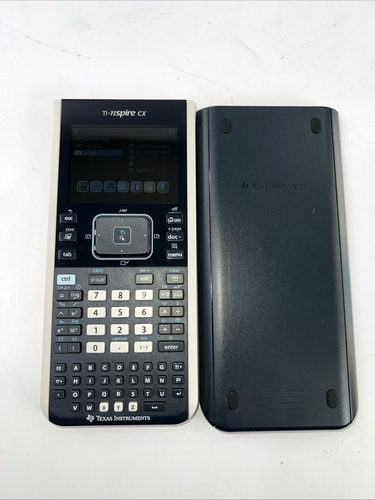 Texas Instruments TI-Nspire CX graphischer Taschenrechner mit Kabel + Etui SAUBER *ZURÜCKSETZEN!