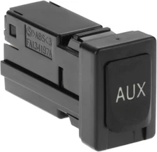 Aupoko 86190-02010 Aux Port, Auxiliary Stereo Adapter, Replacement for Black 