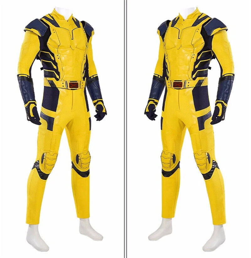 Deadpool 3 Росомаха косплей костюм наряд мужчин комбинезон обуви Хэллоуин полный комплект - Изображение 4 из 4