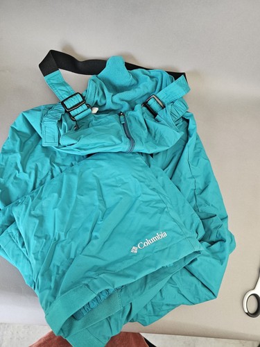 Columbia Turquoise One Piece Ski Snow Suit, 18/20 - Picture 4 of 5