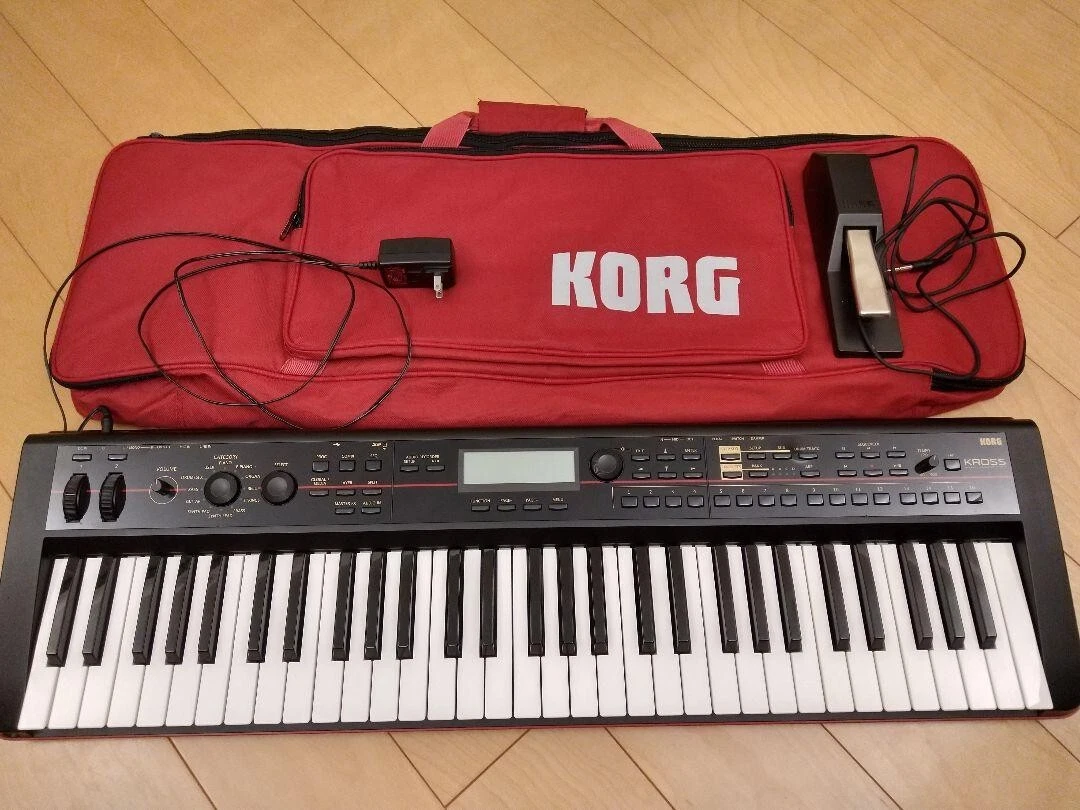 KORG KROSS-61 61keyboard synthesizer Music workstation Pro Audio Equipment USED