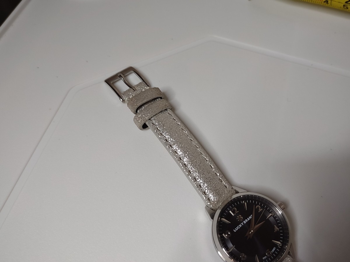 Black And Silver Tone Lucky Brand Wrap Watch | eBay display picture 2