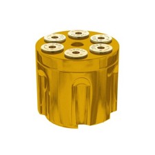 Electric Yellow Gun Cylinder Style Shift Knob For 131518 Speed Eaton Fuller