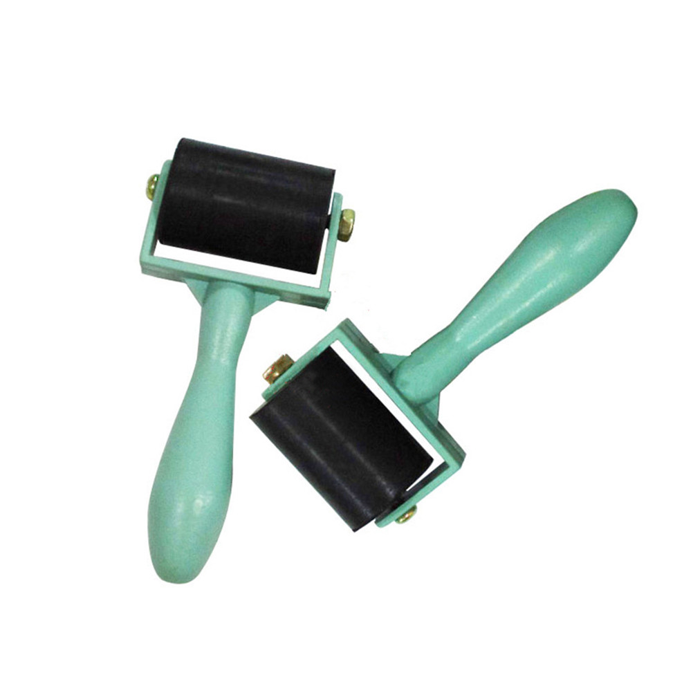rubber clay roller pottery rolling pin modelling tool non-stick brayer art*a5
