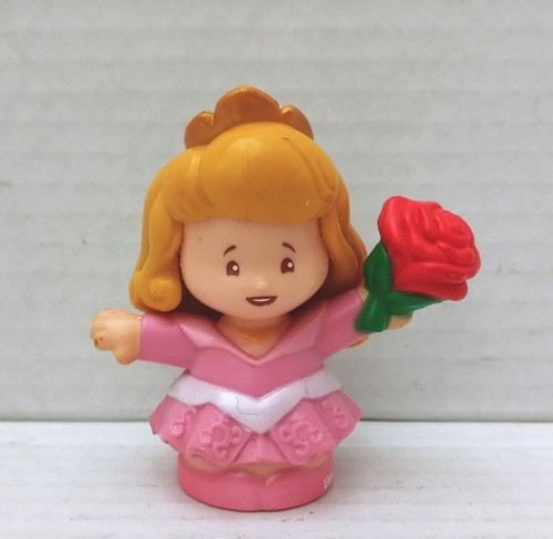 Little People Princess Aurora Sleeping Beauty Mattel 2017 Rose