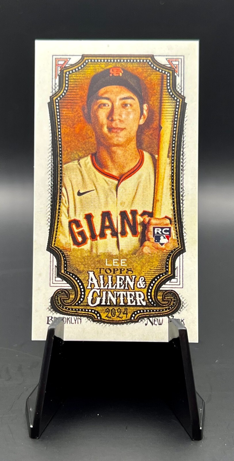 2024 Topps Allen & Ginter - Jung-Hoo Lee #269 Mini Brooklyn Back 9/25 (RC)