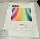 Attank! Atari 400/800/XL/XE with Disk & Manual APX-20072 NOS - Paperback