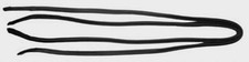 New 1969 - 1970 Mustang Coupe Roof Rail Weatherstrip Seal Pair Left And Right
