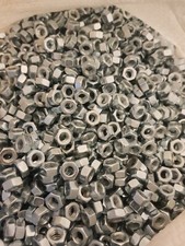Zinc Plated M6 Nuts Pk50 