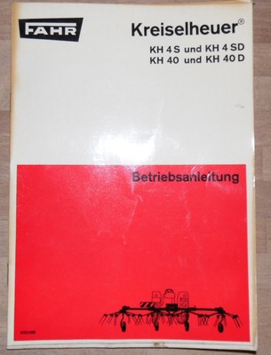 Fahr Kh 4 Technische Daten