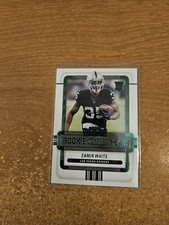 2022 PANINI CONTENDERS FOOTBALL GREEN ROOKIE OF THE YEAR #ROY-ZWH ZAMIR WHITE RC