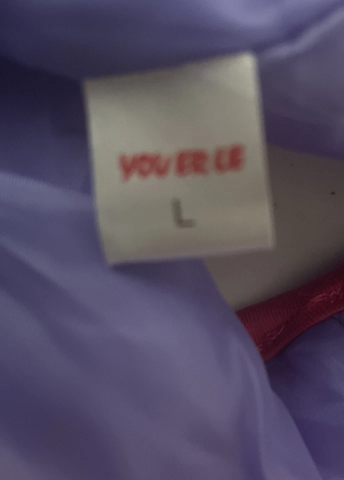 Jaqueta colete acolchoado inverno para cachorro - Rosa e roxo - Grande, mas parece mais pequena nova com etiquetas - Imagem 4 de 4