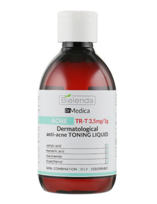 Bielenda Dr Medica Acne Dermatological Anti-Acne Liquid Face Tonic 8.4 fl.oz.