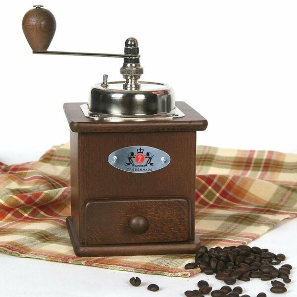 Lehman's Old Fashioned Top Crank German Coffee Grinder Mill Coarse and Fine Photo Related