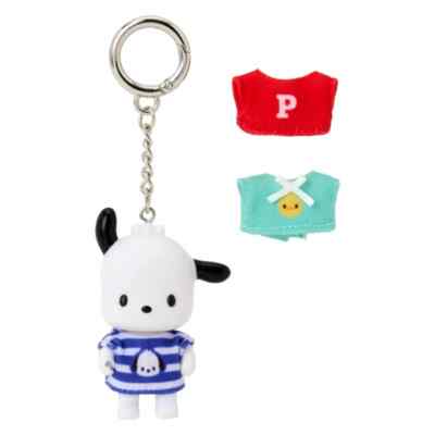 Sanrio Characters Pochacco Keychain w/Changeable Clothes ''Changing Design'' JP