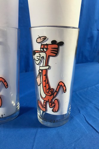 1973 PEPSI CARTOON CHARACTER GLASSES PORKY COOL CAT ELMER SPEEDY - FREE SHIPPING - Picture 14 of 15