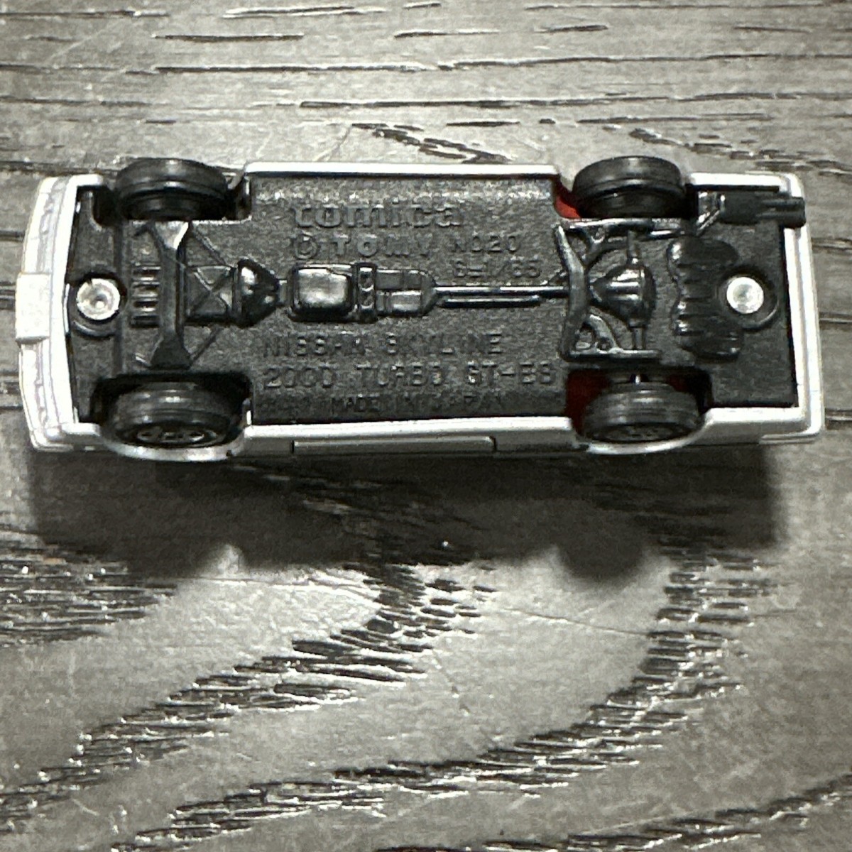 TOMICA Nissan Skyline 2000 Turbo Gt-Es SILVER No.20 1/65