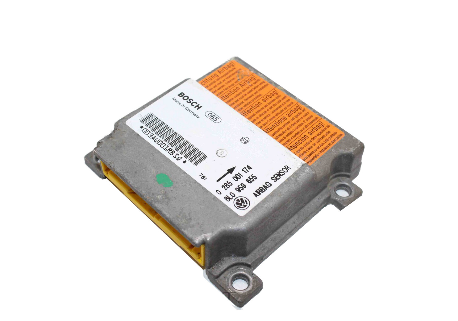 Details zu Airbagsteuergerät / ECU airbag VW Passat 3B 8L0959655A / 0 285 001 174 Neues Originalprodukt