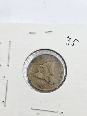 1857 Flying Eagle One Cent Penny