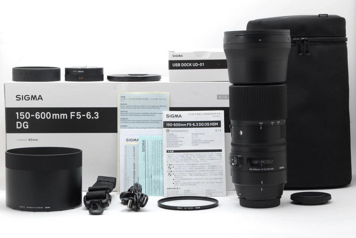 Sigma 150-600mm Focal Camera Lenses for sale | eBay