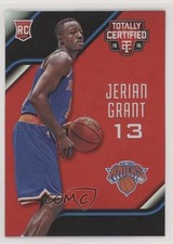 2015-16 Panini Totally Certified Rookies Mirror Red 7/149 Jerian Grant #186 fm0