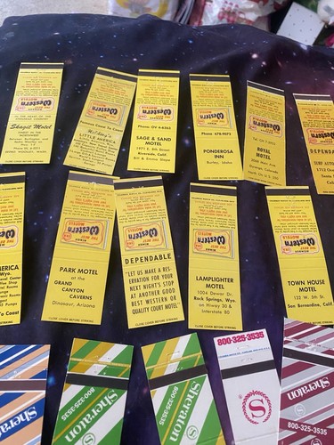Lot Of 350 Matchcovers Matchbook Covers 20 Strike Misc US Locations Hotels Etc - Picture 14 of 24