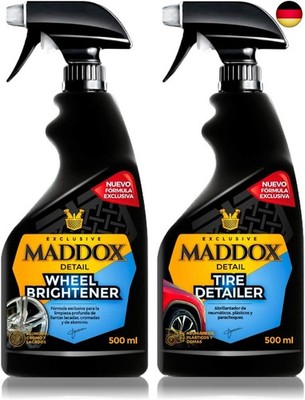 Maddox Detail - Wheel Care Kit 2x500ml | Autopflege-Set | Kunststoff- und