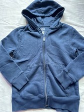Tek Gear Boys Small Zip Up Hoodie - Small- Navy - GUC