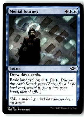 Mental Journey 51 Common Modern Horizons 2 Magic: The Gathering Near Mint