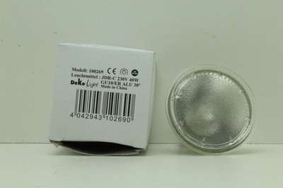 Deco-Light 100269 LED Recessed Light JDR-C 230V, 40W, GU10/ER Aluminium 30° ''New & Original Packaging''