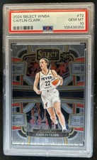 2024 Panini Select WNBA Caitlin Clark Rookie RC Concourse #72 Fever PSA 10