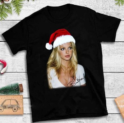 Britney Spears wearing christmas hat Collection Unisex All Size P69.40