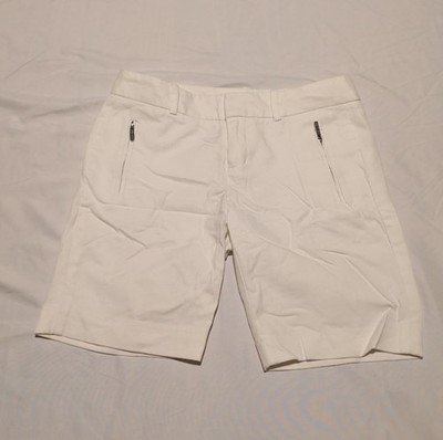 Calvin Klein Womens White Golf Shorts Size 0