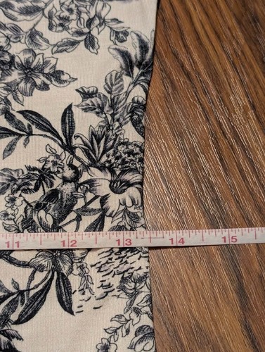 T-shirt maglietta L'AGENCE donna tg XS toile jungle jaguar Ressi nero avorio 4B - Foto 9 di 10