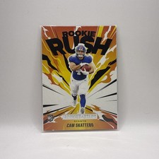 2025 Panini Rookies & Stars: Rookie Rush #2 Cam Skattebo - Giants (RC)